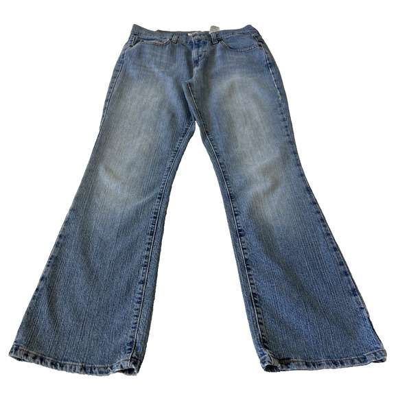 Levi's 515 Jeans Women's Boot Cut Size 8M Medium Wash Denim Boho Wester - Picture 1 of 9